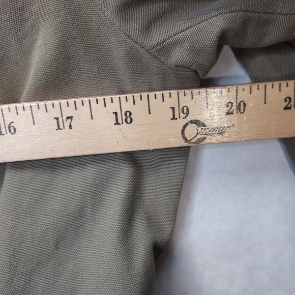 Topshop Jacket Women US 10 M Double Breasted Olive Green Lined Military Buttons - Picture 13 of 14